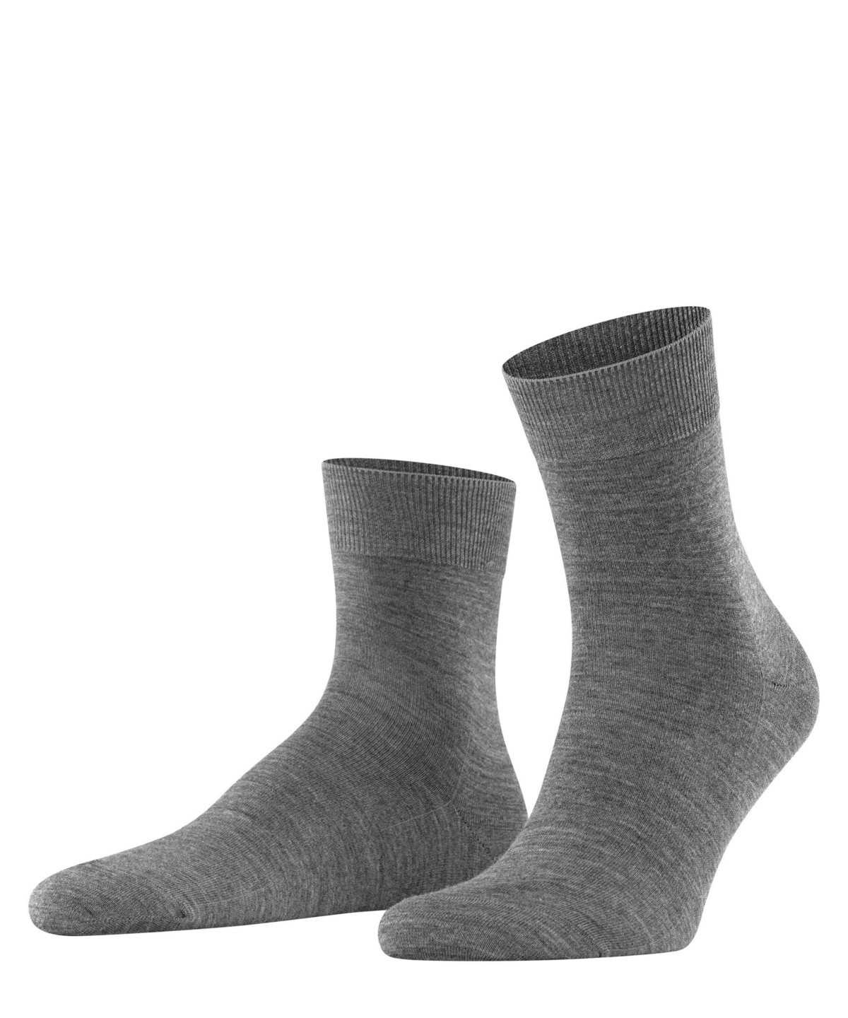 Falke Airport Short sock Sokken Heren Grijs | VSQ-178625