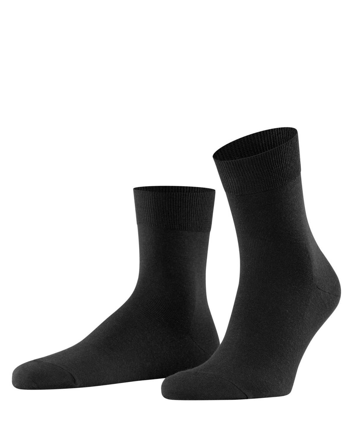 Falke Airport Short sock Sokken Heren Zwart | BIW-964738