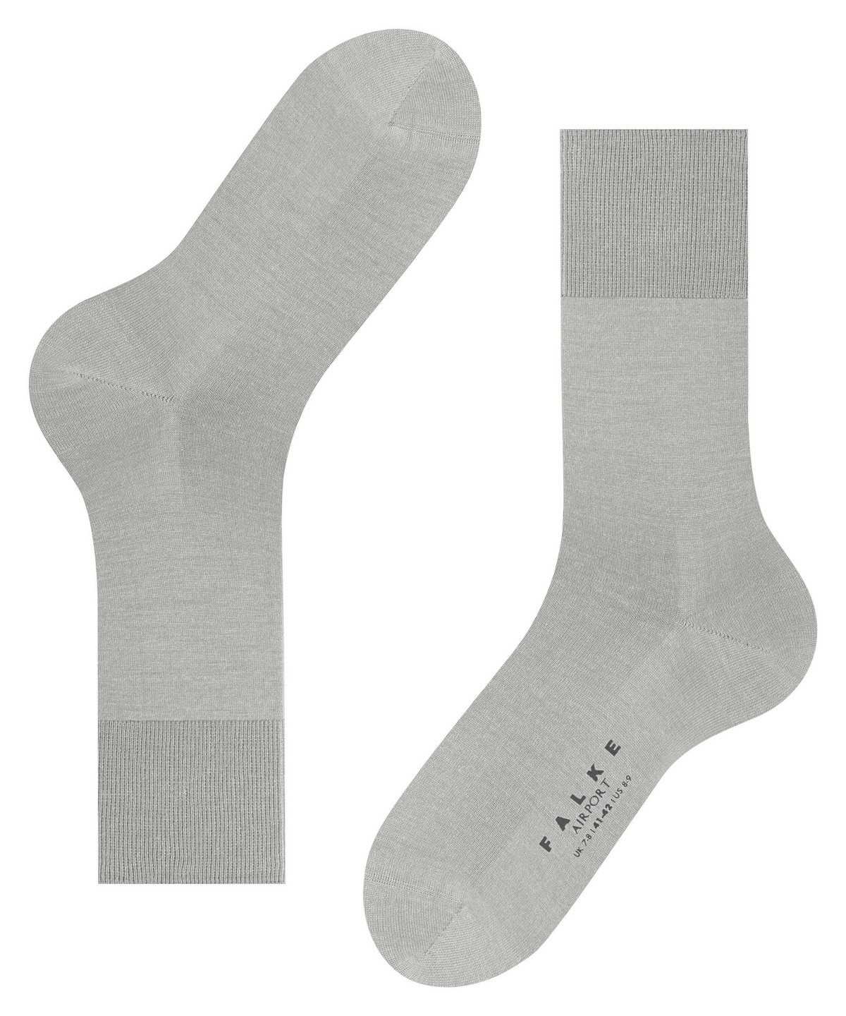 Falke Airport Socks Sokken Heren Grijs | GRN-649731