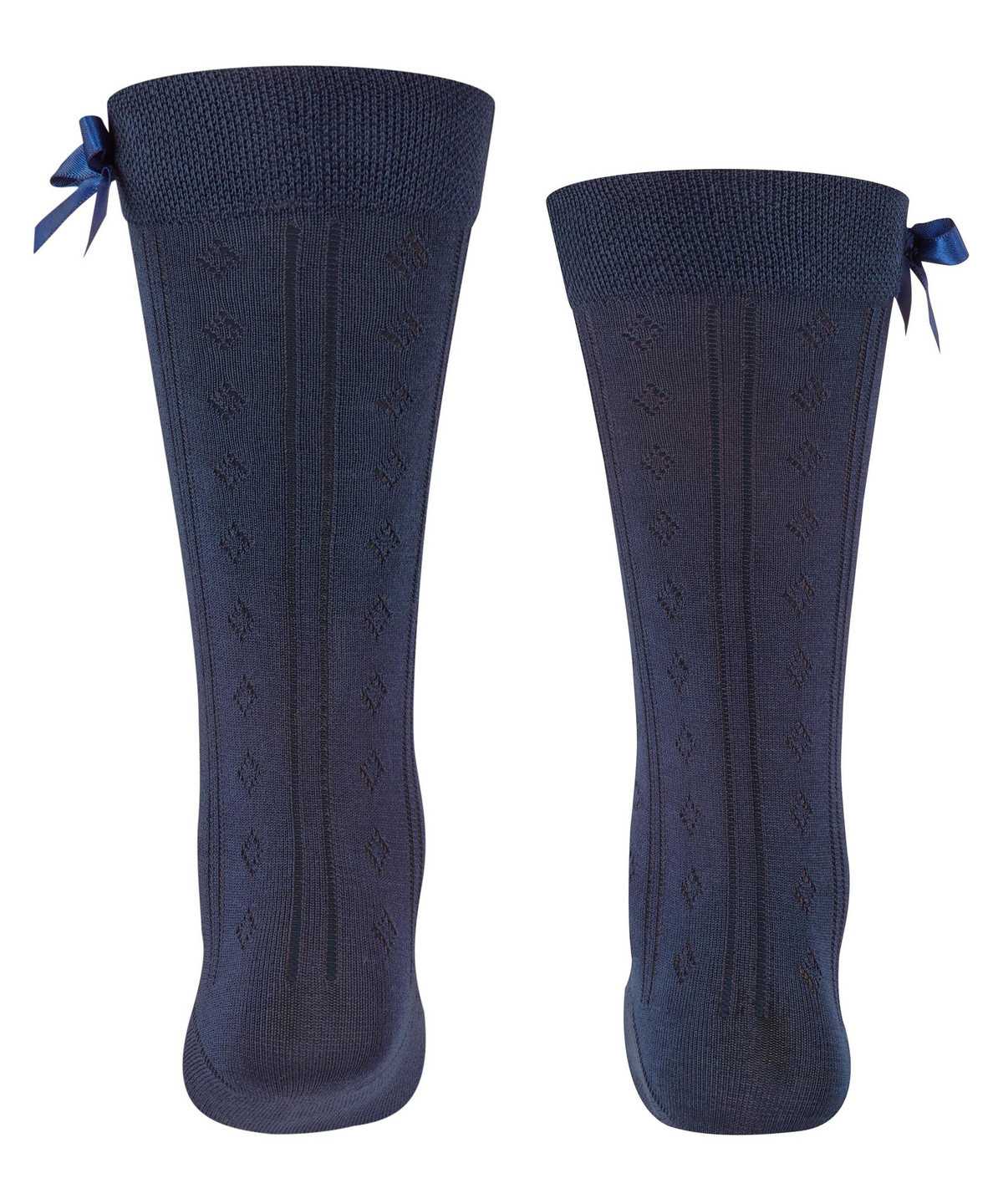 Falke Ajour Knee-high Socks Sokken Kinderen Blauw | FJS-210857