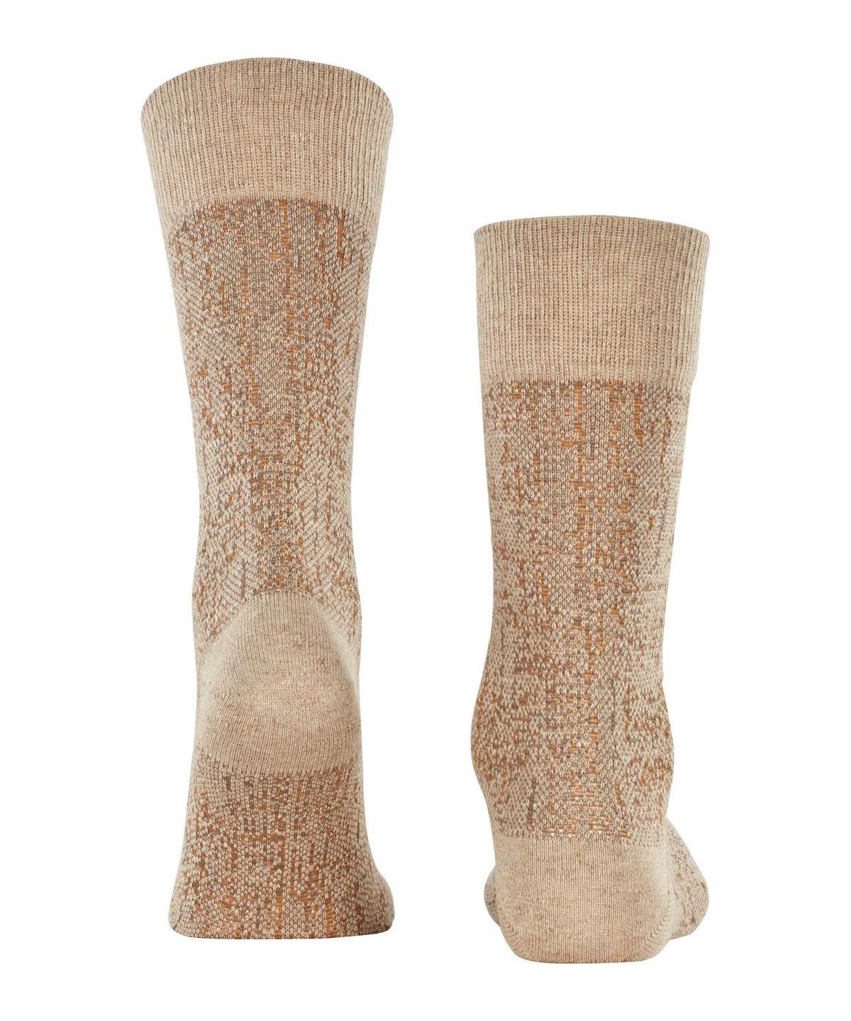 Falke Artisanship Socks Sokken Heren Beige | ISA-267840