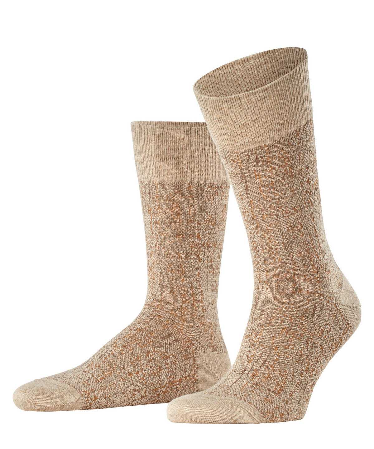 Falke Artisanship Socks Sokken Heren Beige | ISA-267840