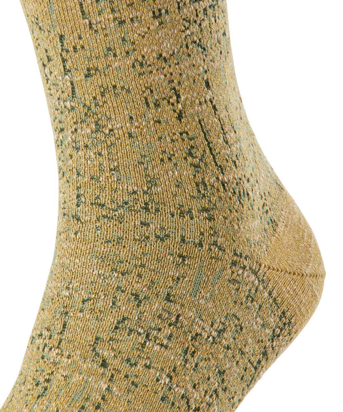 Falke Artisanship Socks Sokken Heren Geel | NYK-526780