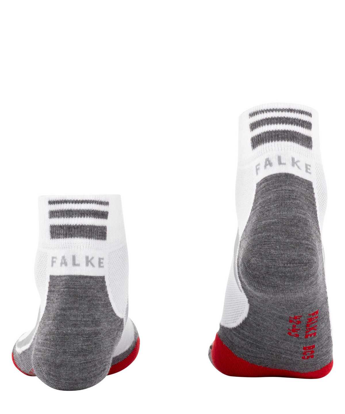 Falke BC5 Endurance Biking Short sock Sports Socks Dames Wit | UNV-689034