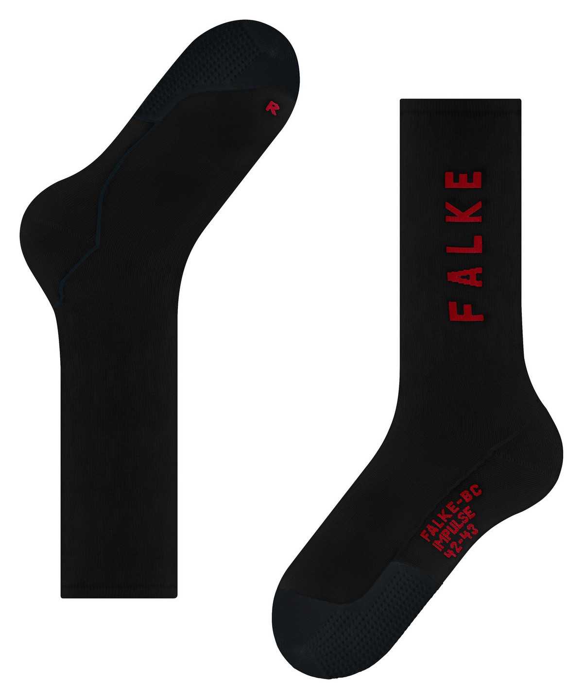 Falke BC Impulse Biking Socks Sokken Heren Zwart | RUS-640289