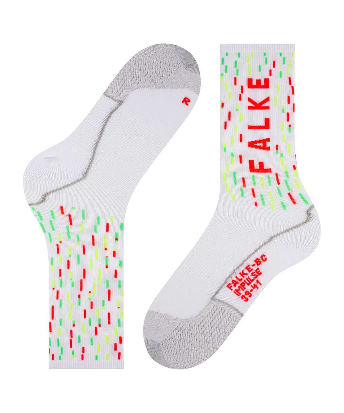 Falke BC Impulse Biking Socks Sports Socks Dames Wit | QRK-403682