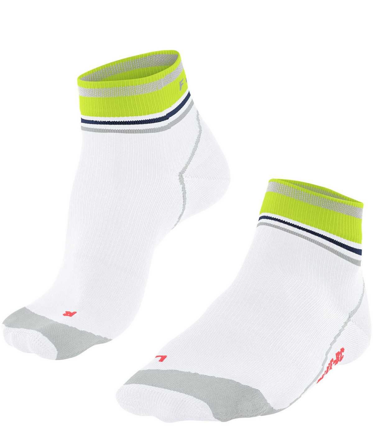 Falke BC Impulse Short Biking Short sock Sports Socks Dames Wit | FJQ-301279