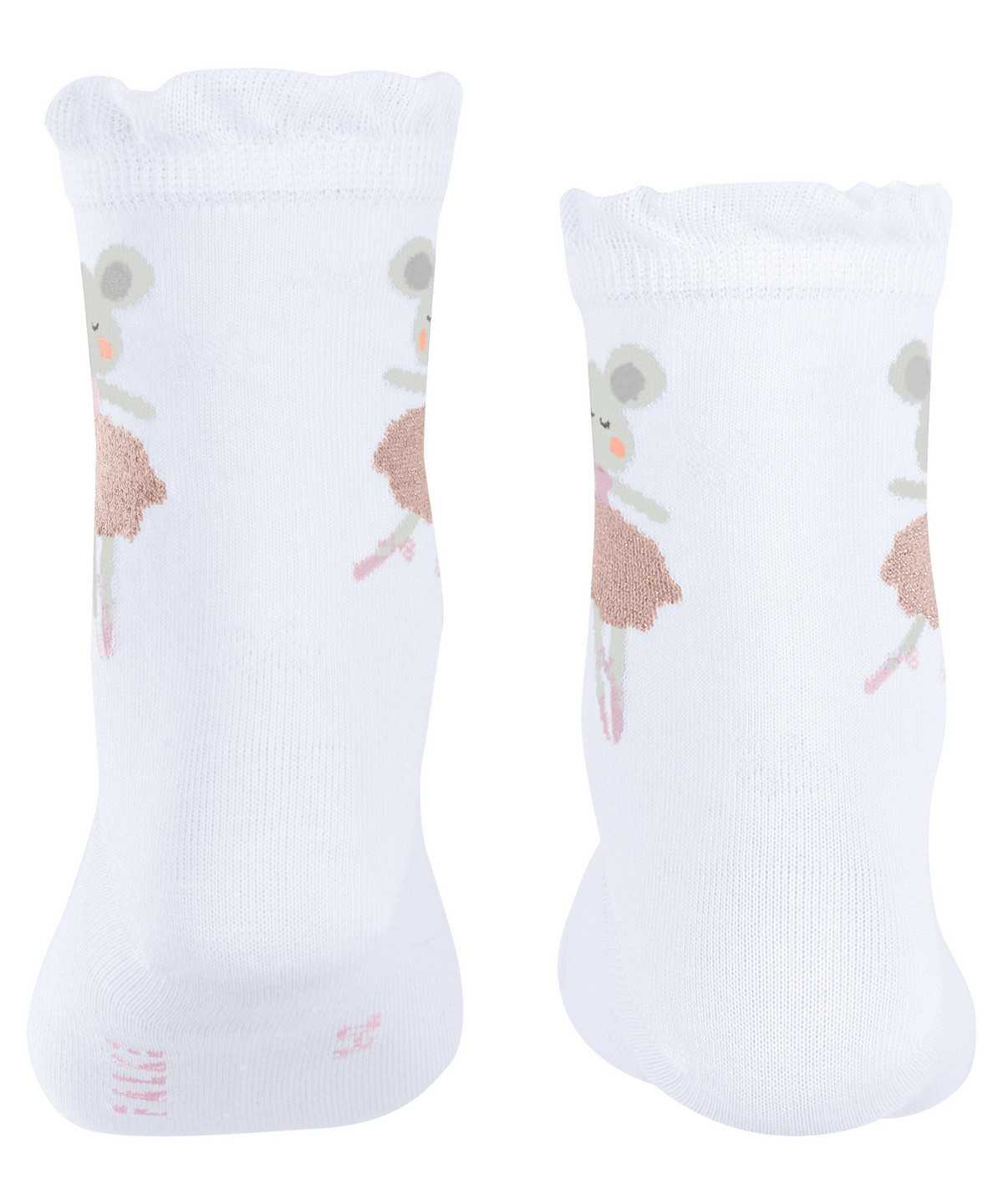 Falke Ballerina Mouse Socks Sokken Kinderen Wit | KXT-237650