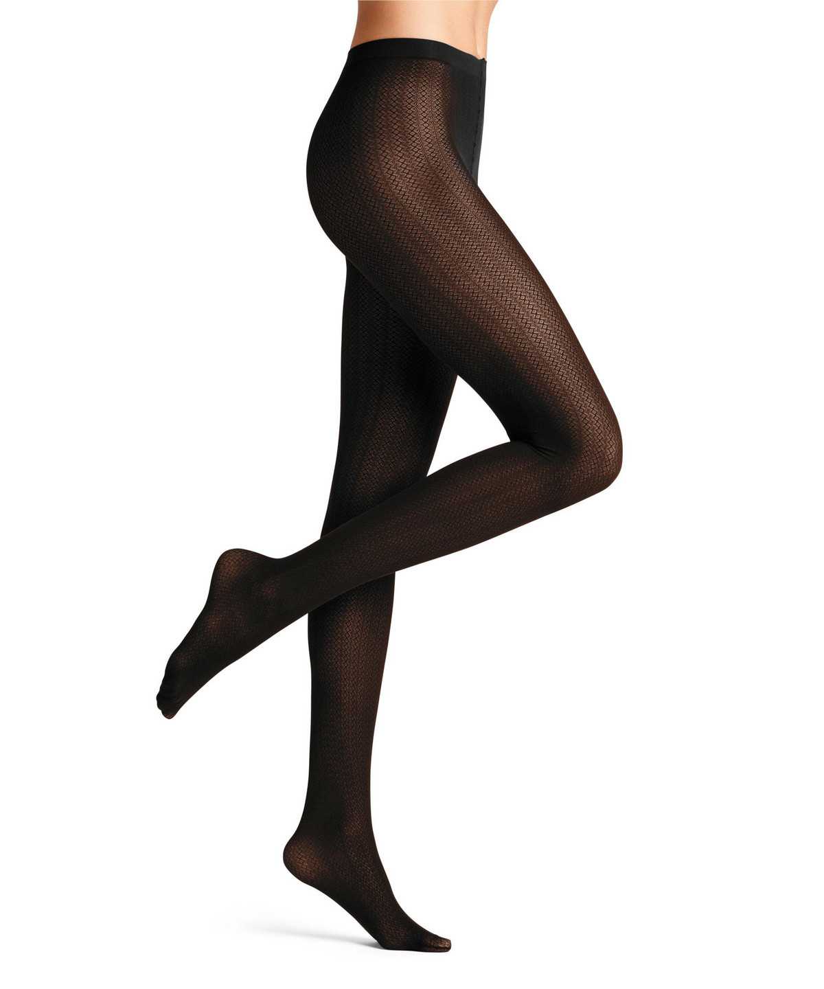 Falke Ballet Tulle 40 DEN Tights Tights Dames Zwart | SVM-629417