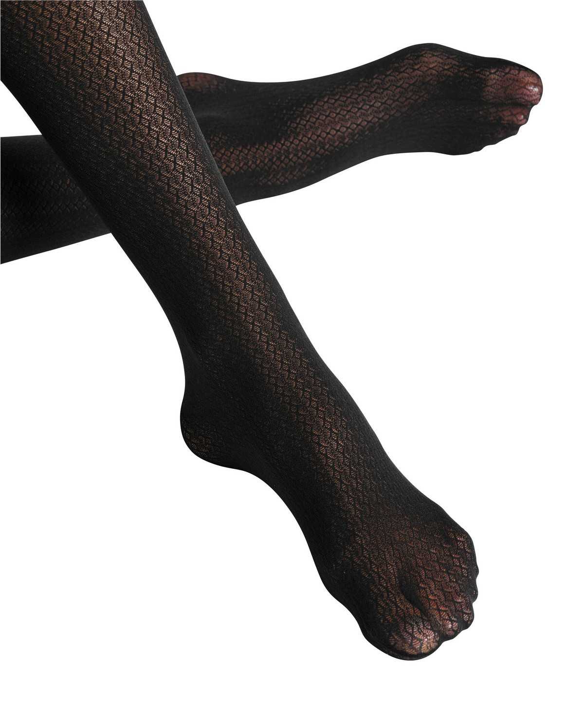 Falke Ballet Tulle 40 DEN Tights Tights Dames Zwart | SVM-629417