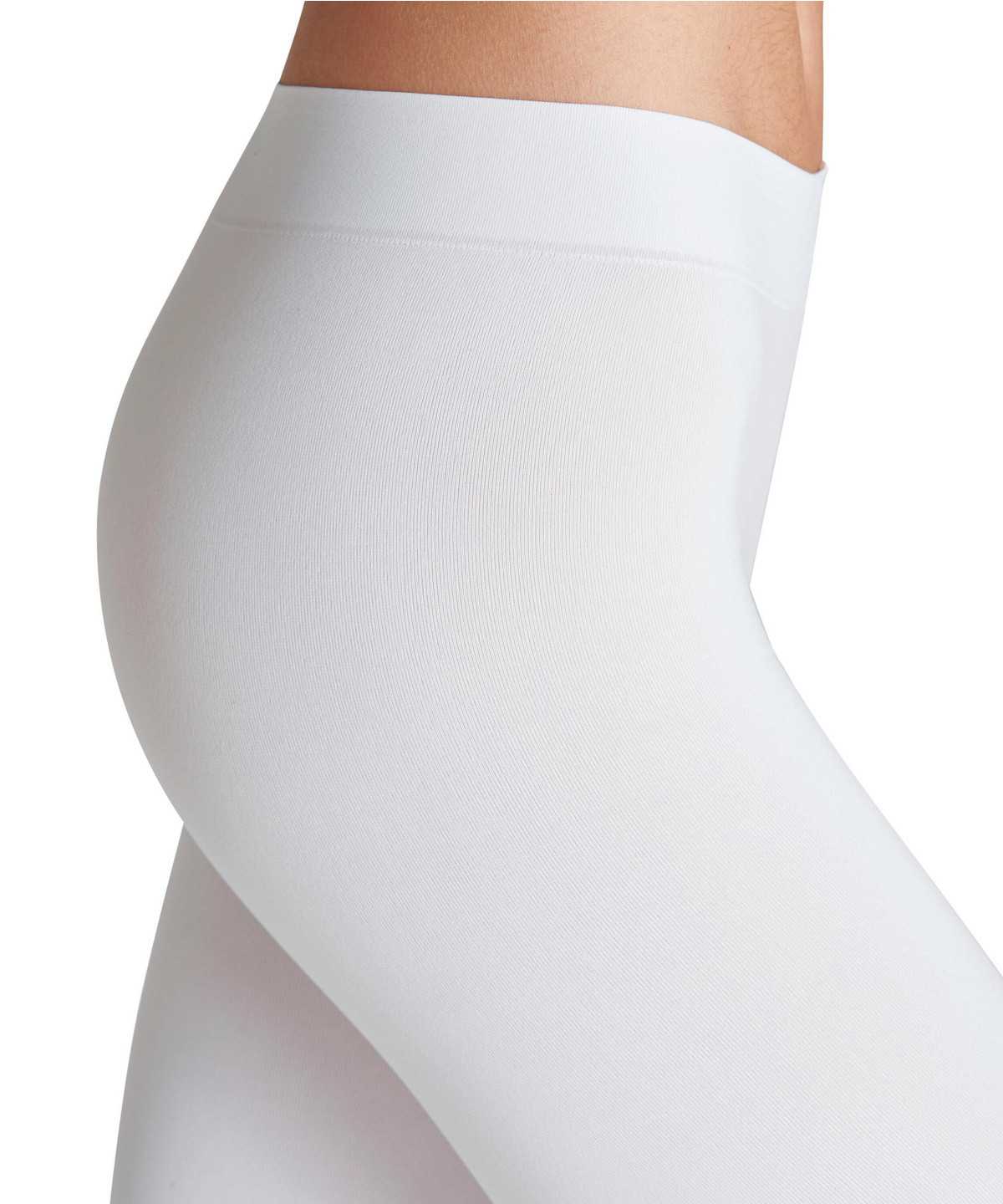 Falke Bike 130 DEN Panty Leggings & Capri Dames Wit | ACW-561893