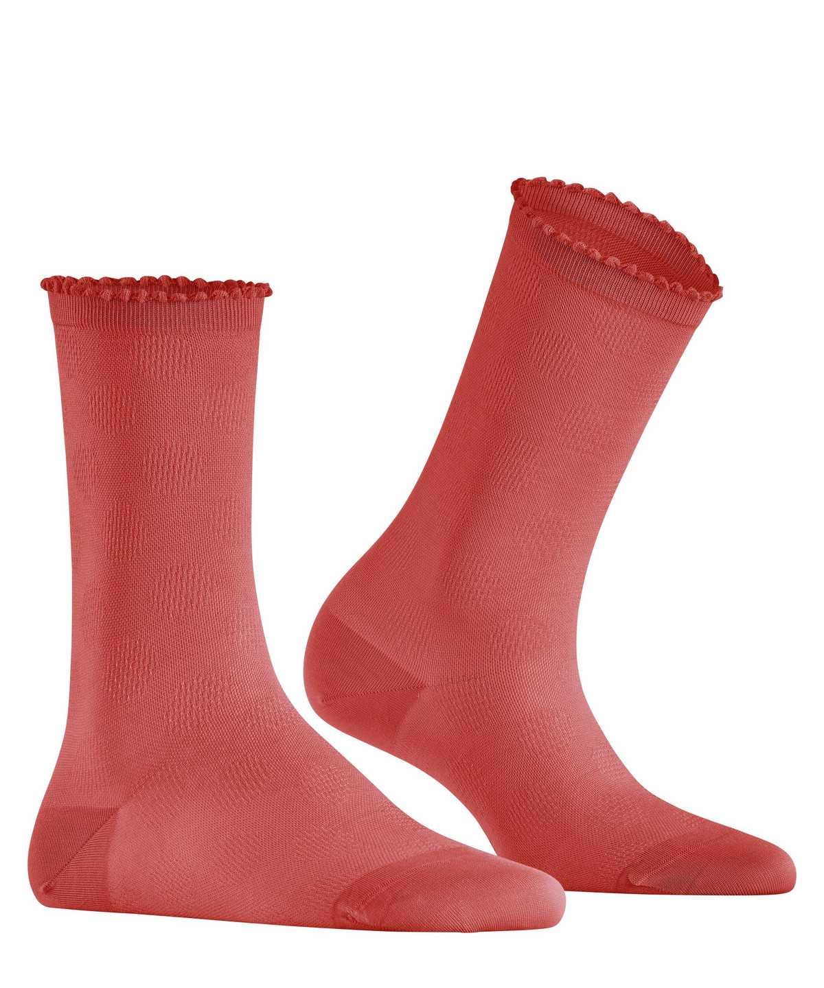 Falke Bold Dot Socks Sokken Dames Rood | DVZ-213905