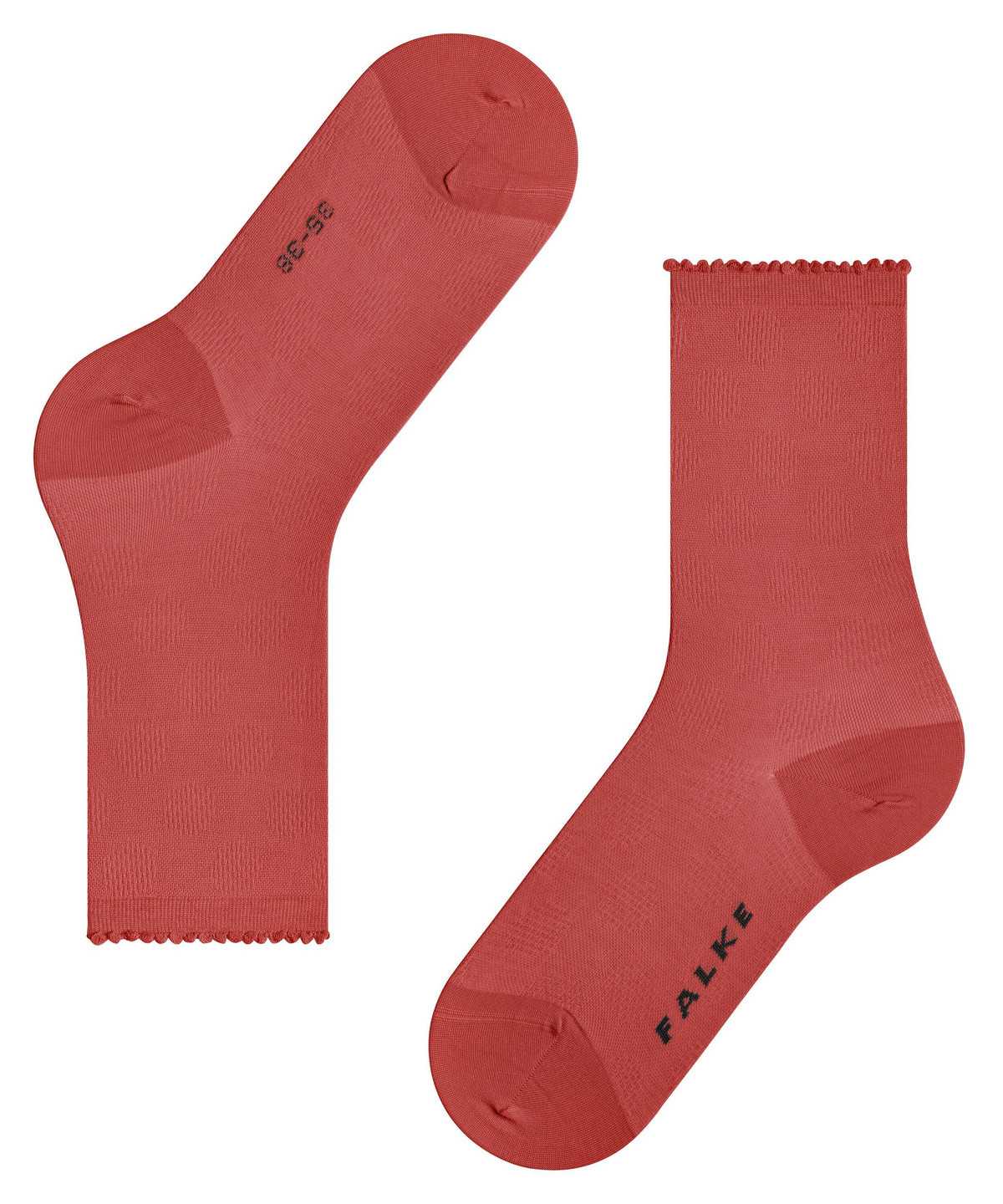 Falke Bold Dot Socks Sokken Dames Rood | DVZ-213905