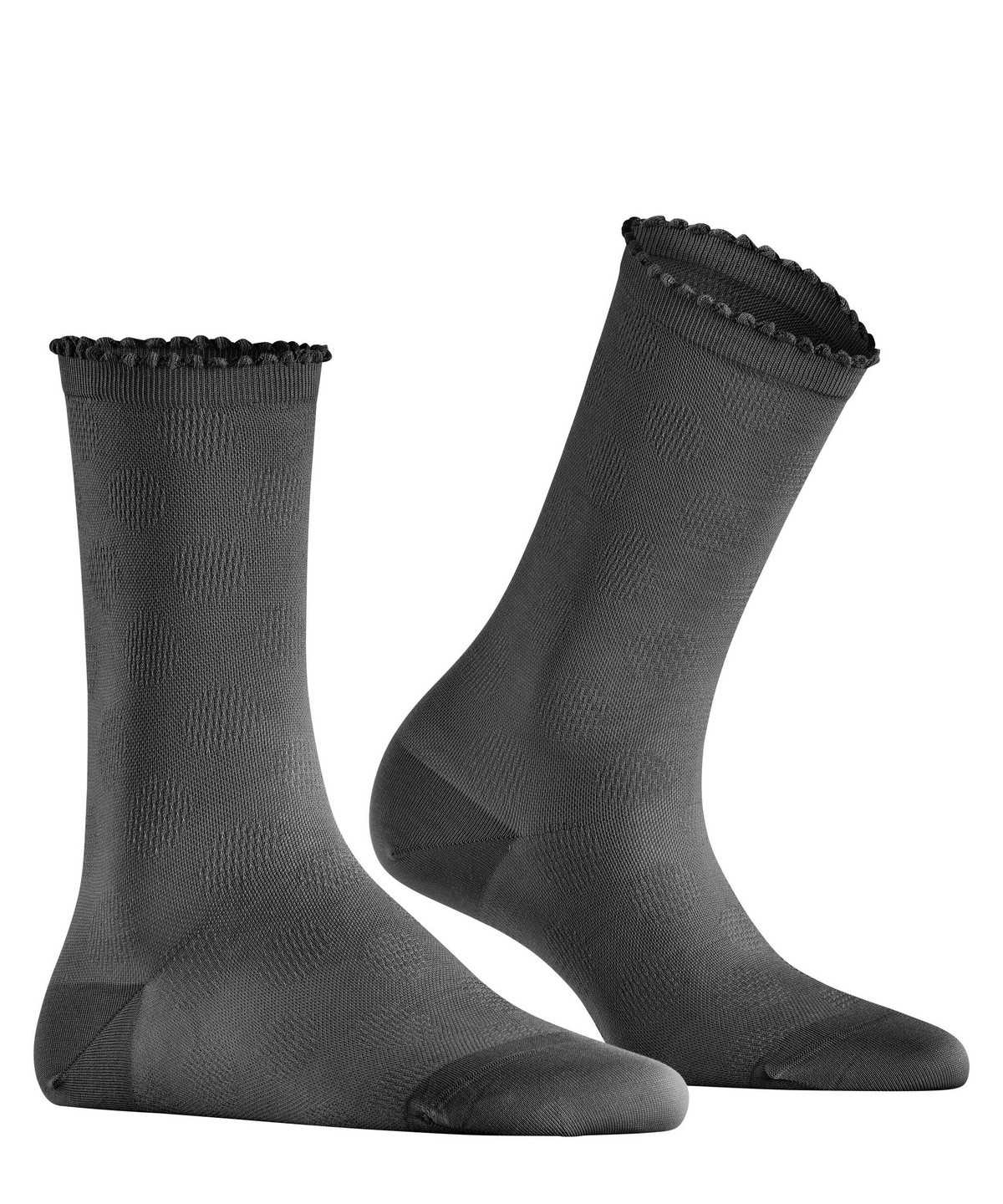 Falke Bold Dot Socks Sokken Dames Zwart | JUV-930628