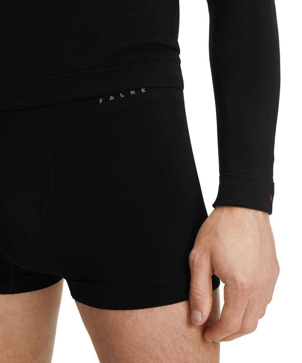 Falke Boxer Wool-Tech Light Boxer & Slips Heren Zwart | TIL-024793