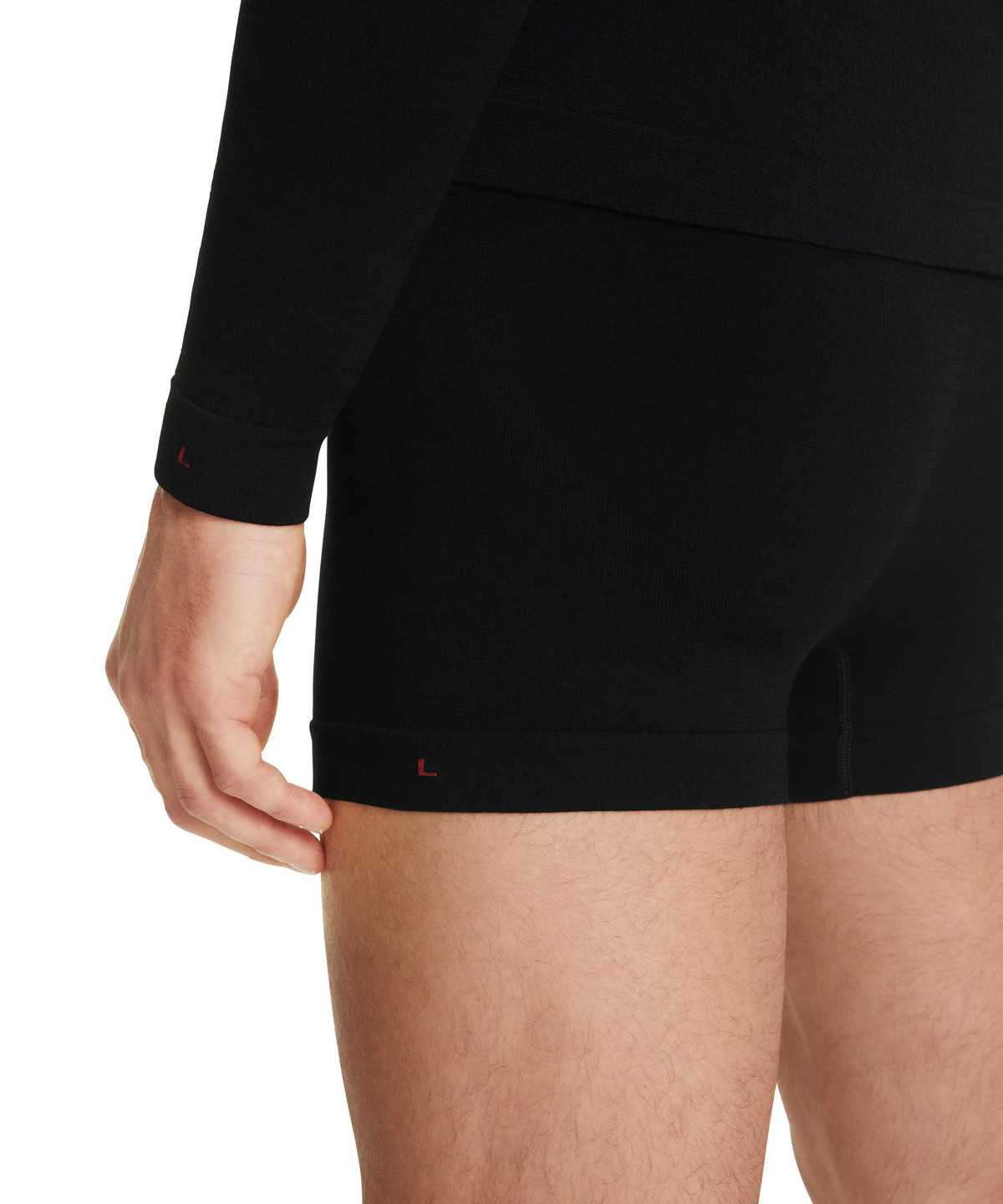 Falke Boxer Wool-Tech Light Boxer & Slips Heren Zwart | TIL-024793