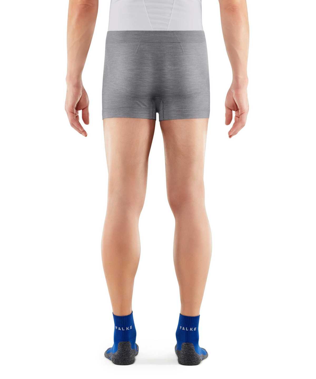 Falke Boxer Wool-Tech Light Boxer & Slips Heren Grijs | SVA-940536