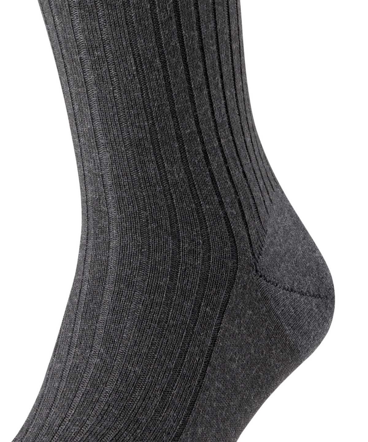 Falke Bristol Pure Knee-high Socks Sokken Heren Grijs | AEQ-385612