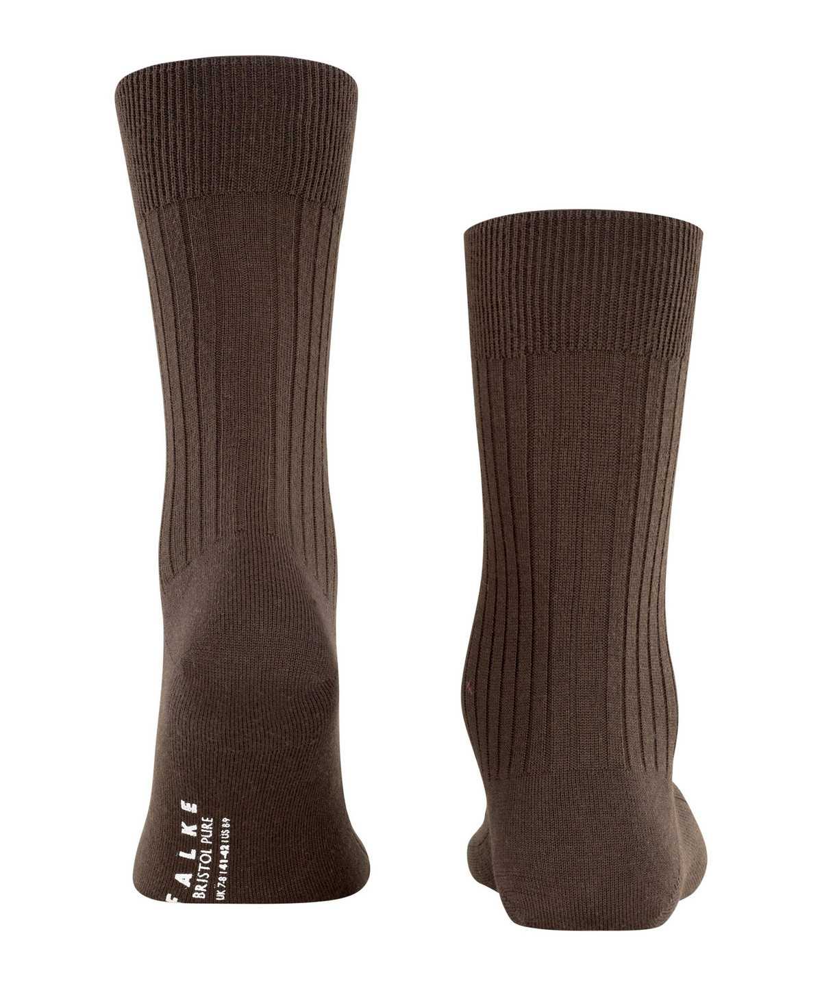 Falke Bristol Pure Socks Sokken Heren Bruin | TSQ-593128