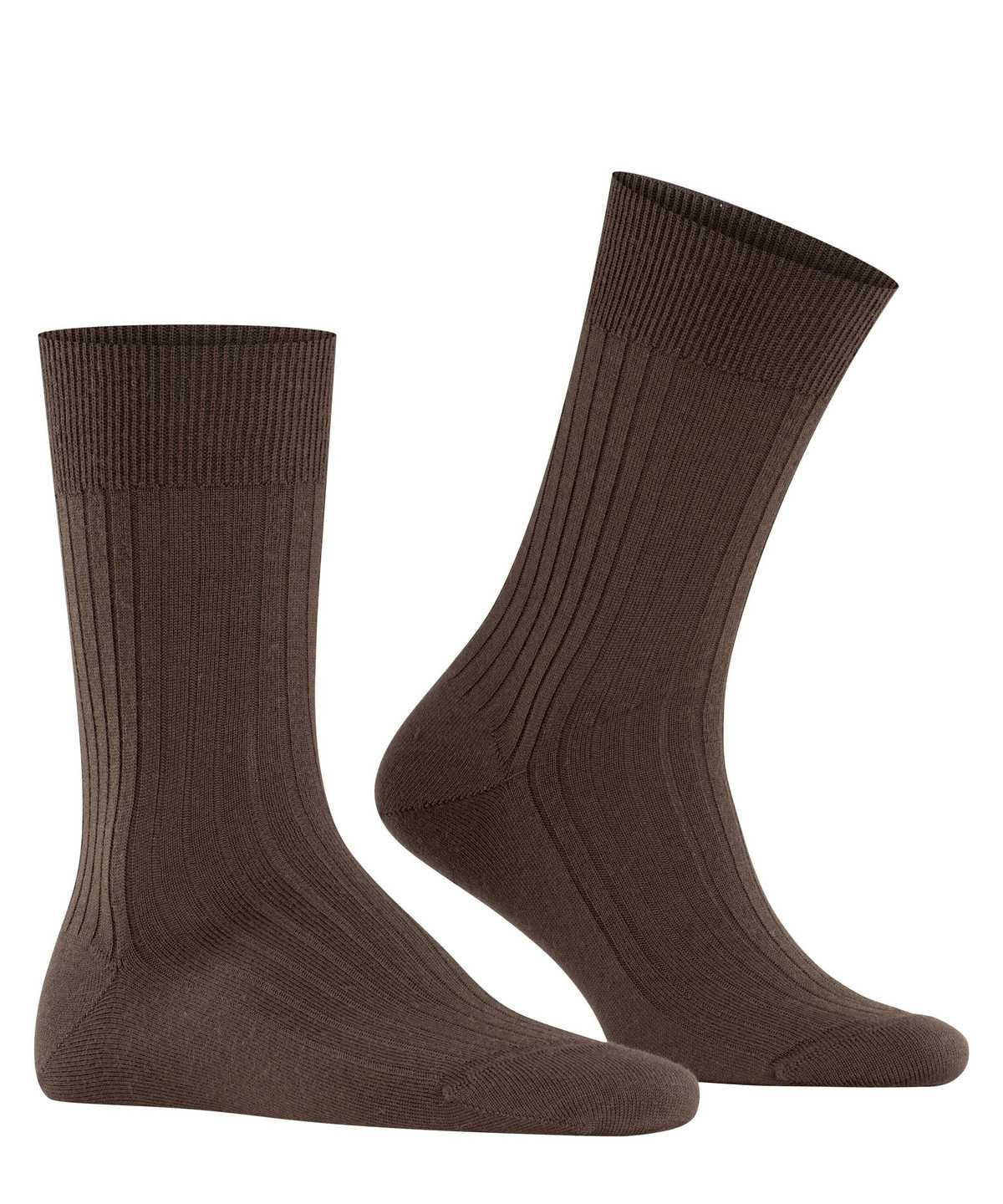 Falke Bristol Pure Socks Sokken Heren Bruin | TSQ-593128