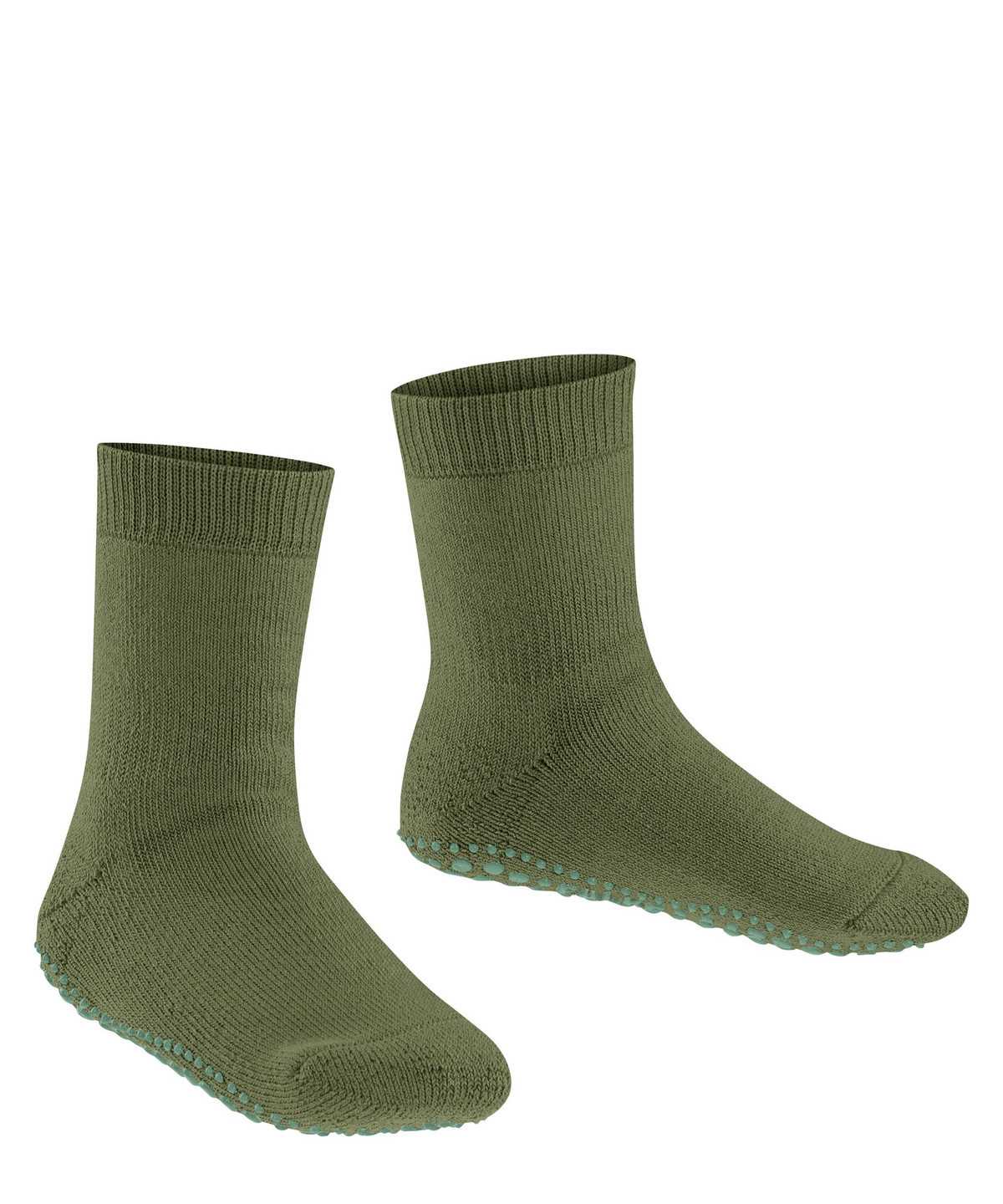 Falke Catspads House socks Sokken Kinderen Groen | KWM-217806