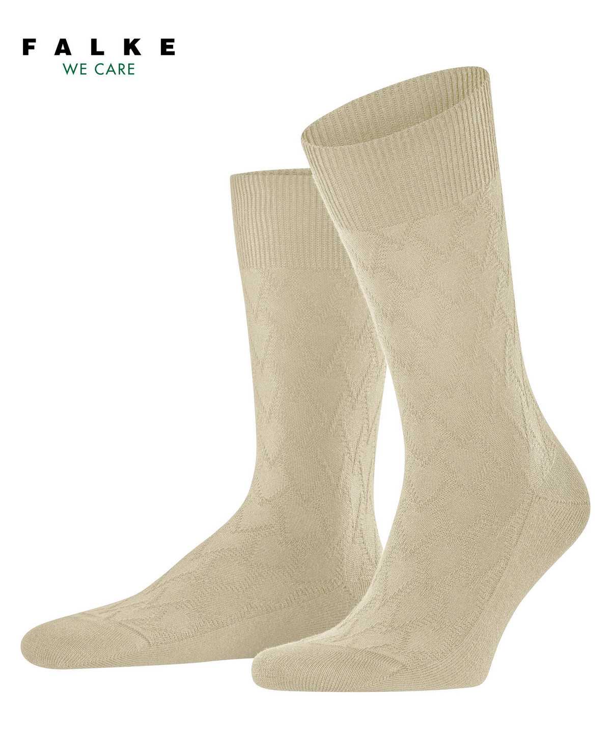 Falke Classic Tale Socks Sokken Heren Beige | GIB-068475