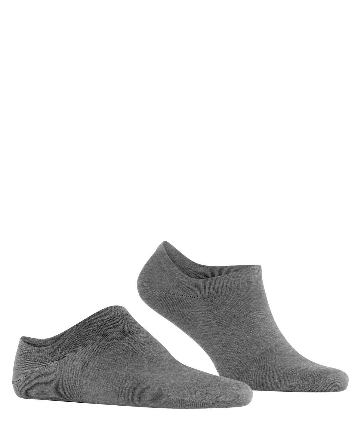 Falke ClimaWool Invisibles No Show Socks Heren Grijs | JWL-204715