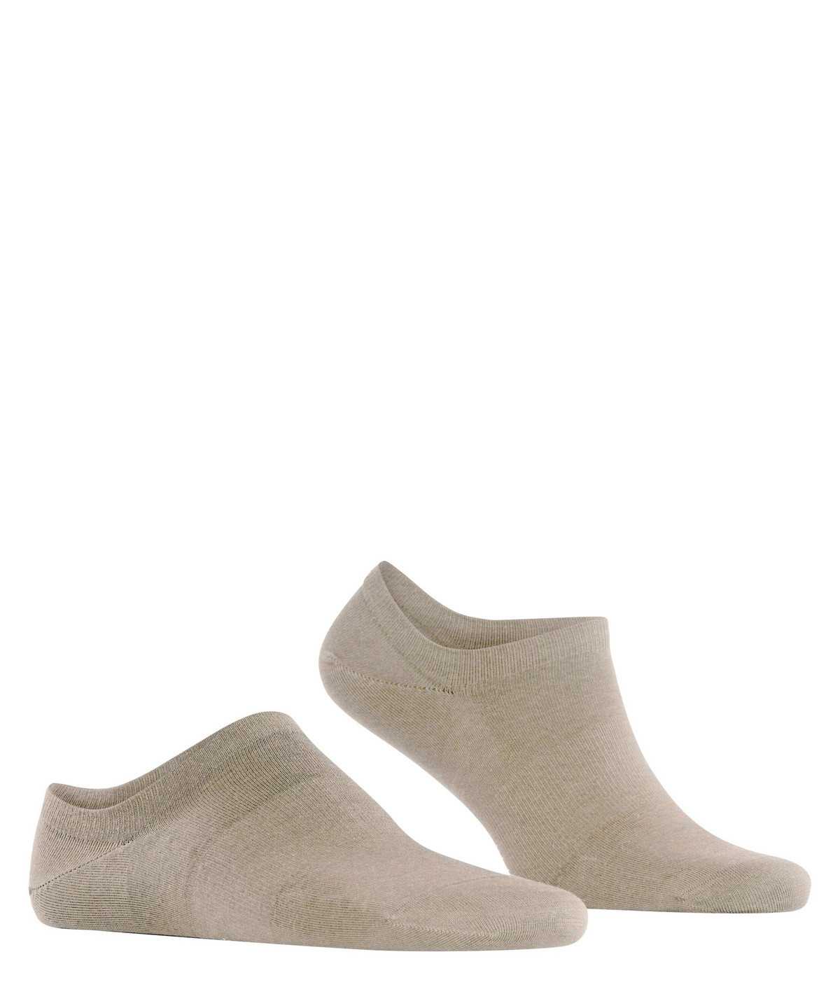 Falke ClimaWool Invisibles No Show Socks Heren Beige | VMZ-974201