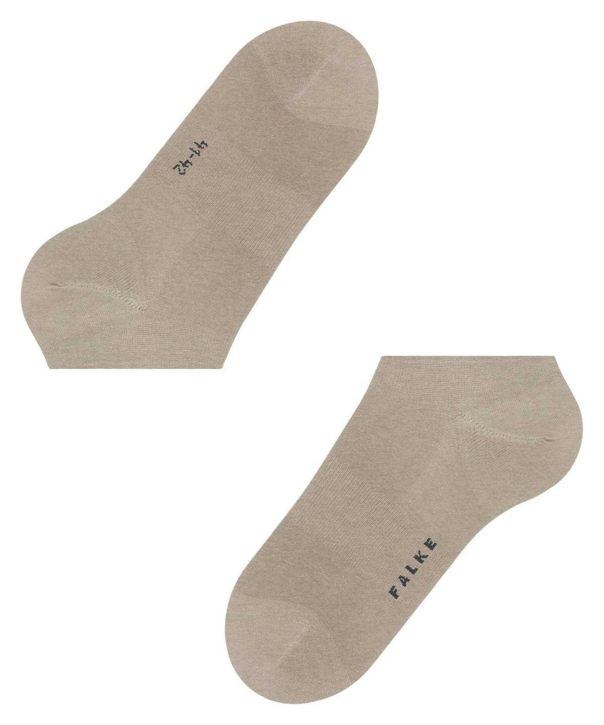 Falke ClimaWool Invisibles No Show Socks Heren Beige | VMZ-974201