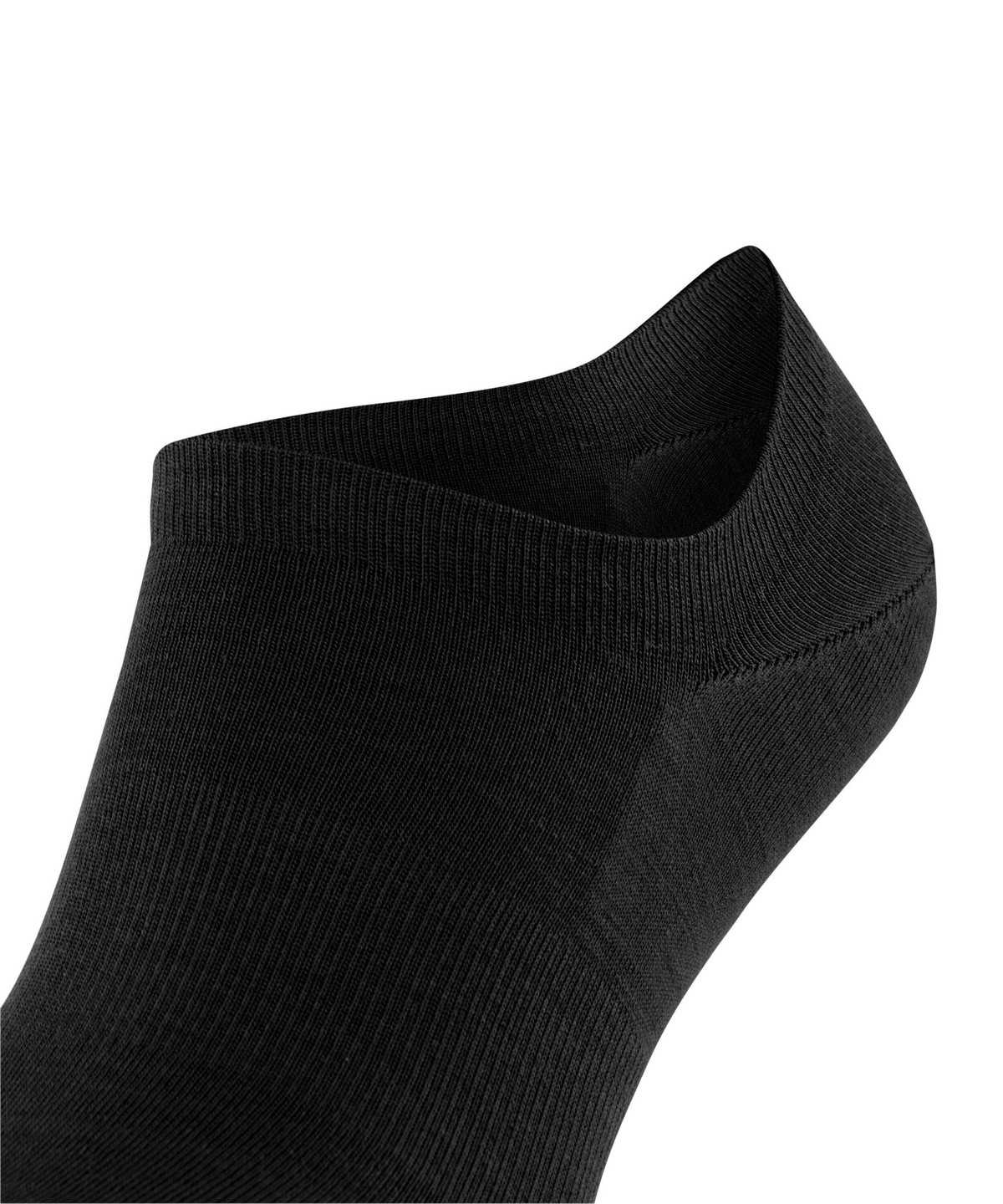 Falke ClimaWool Invisibles No Show Socks Heren Zwart | HLI-409783