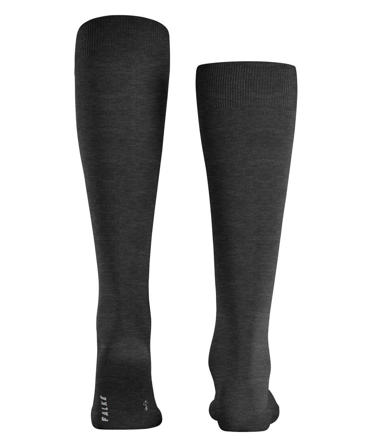 Falke ClimaWool Knee-high Socks Sokken Heren Grijs | AWX-174286