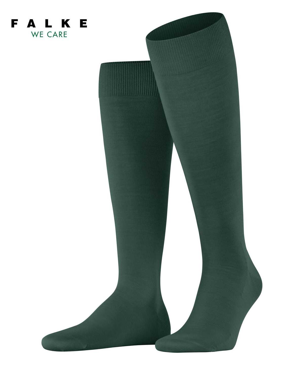 Falke ClimaWool Knee-high Socks Sokken Heren Groen | GAO-176294