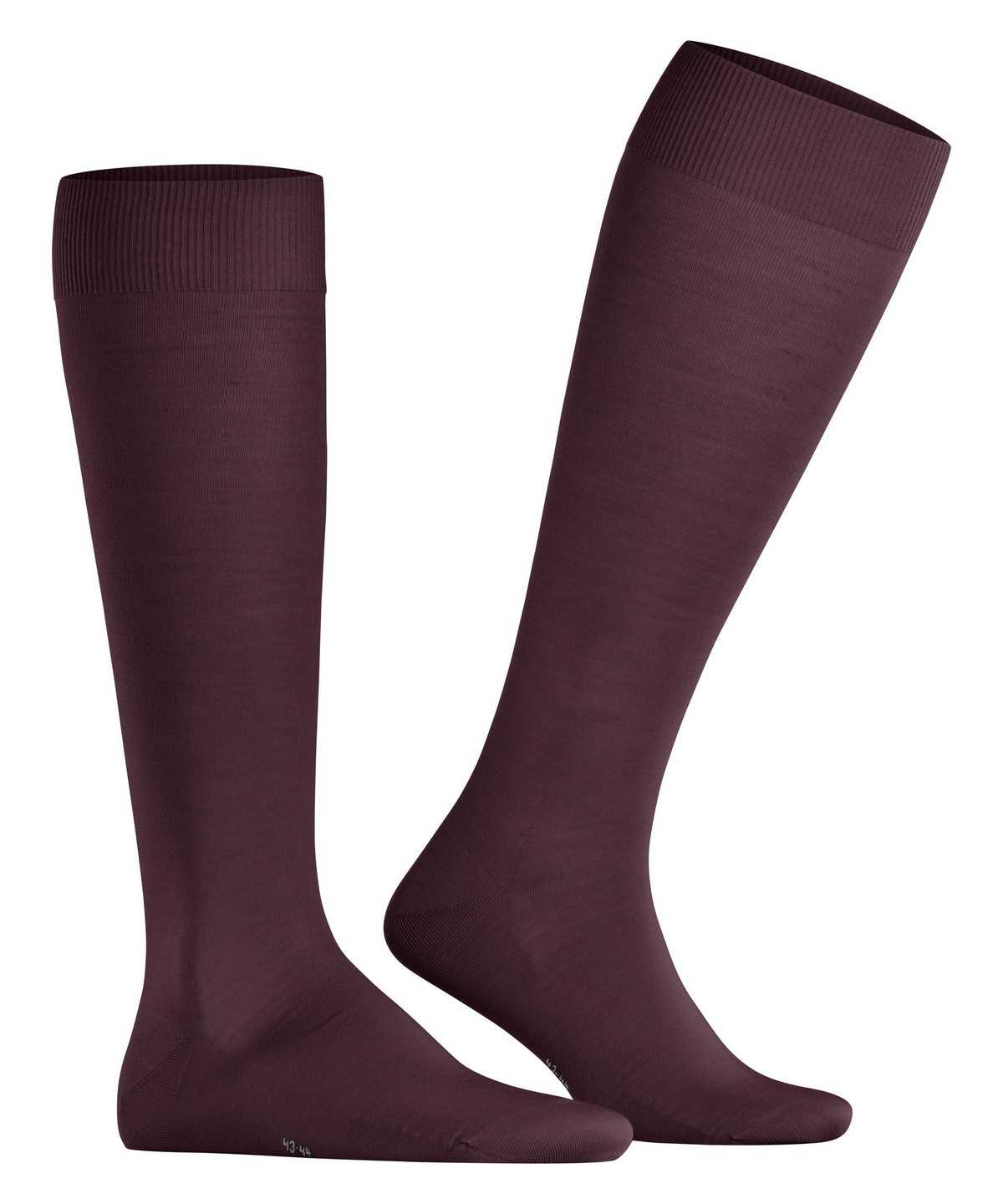 Falke ClimaWool Knee-high Socks Sokken Heren Rood | NTO-132650