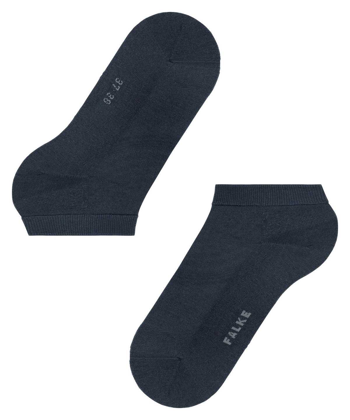 Falke ClimaWool Sneaker socks Sokken Dames Blauw | FVP-975864