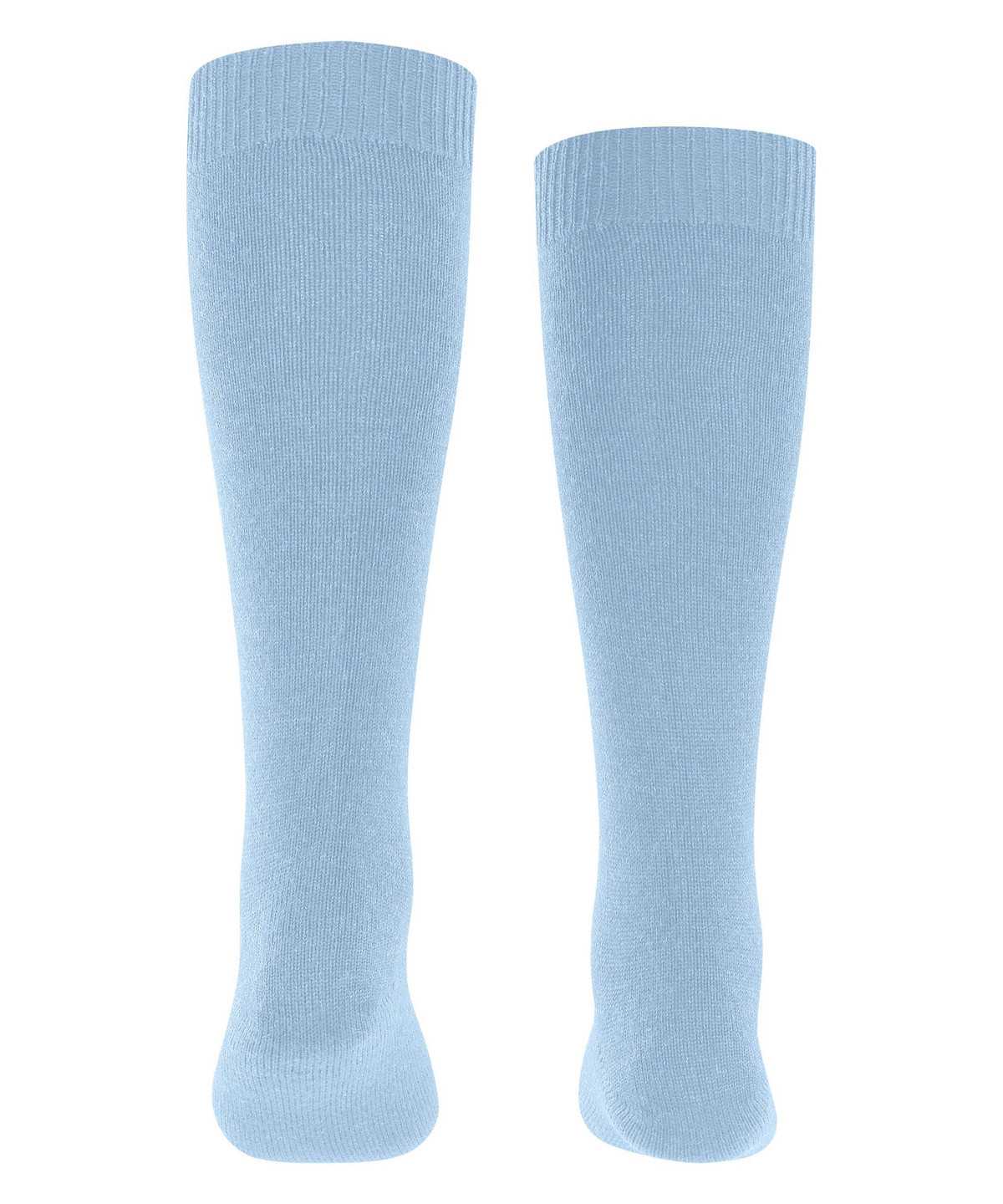 Falke Comfort Wool Knee-high Socks Sokken Kinderen Blauw | JZH-425960