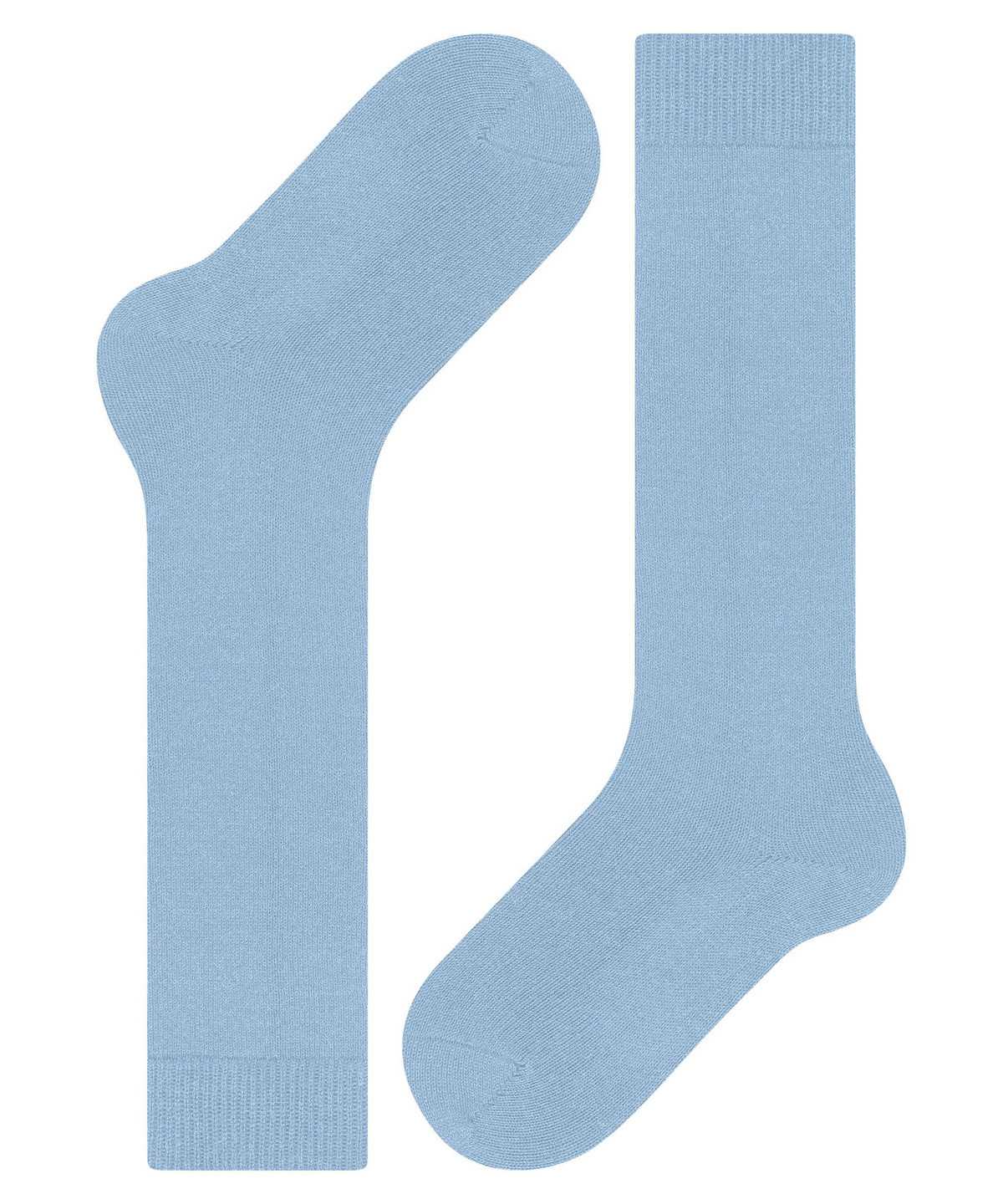 Falke Comfort Wool Knee-high Socks Sokken Kinderen Blauw | JZH-425960