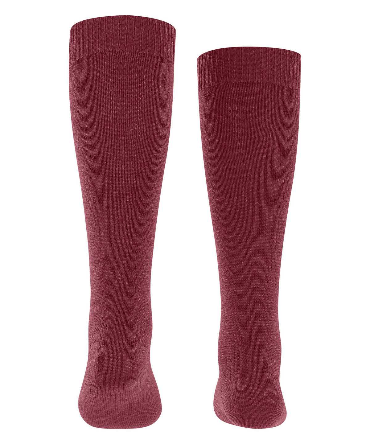 Falke Comfort Wool Knee-high Socks Sokken Kinderen Rood | ETH-970253