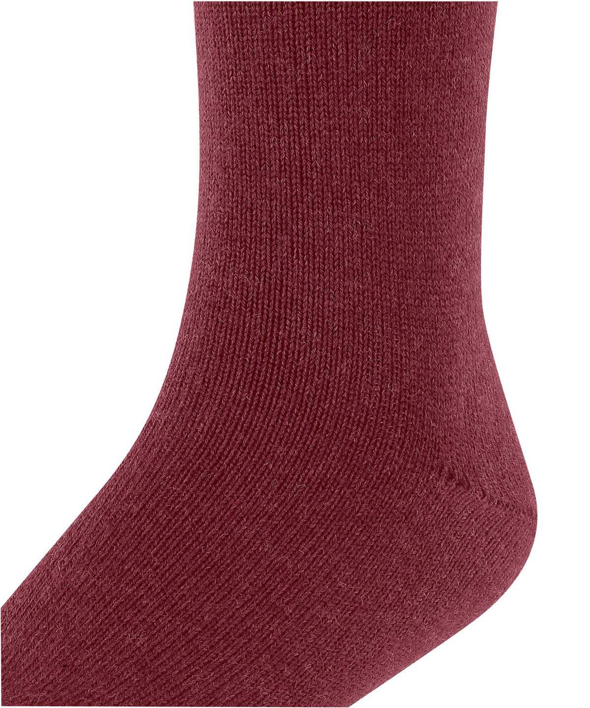 Falke Comfort Wool Knee-high Socks Sokken Kinderen Rood | ETH-970253