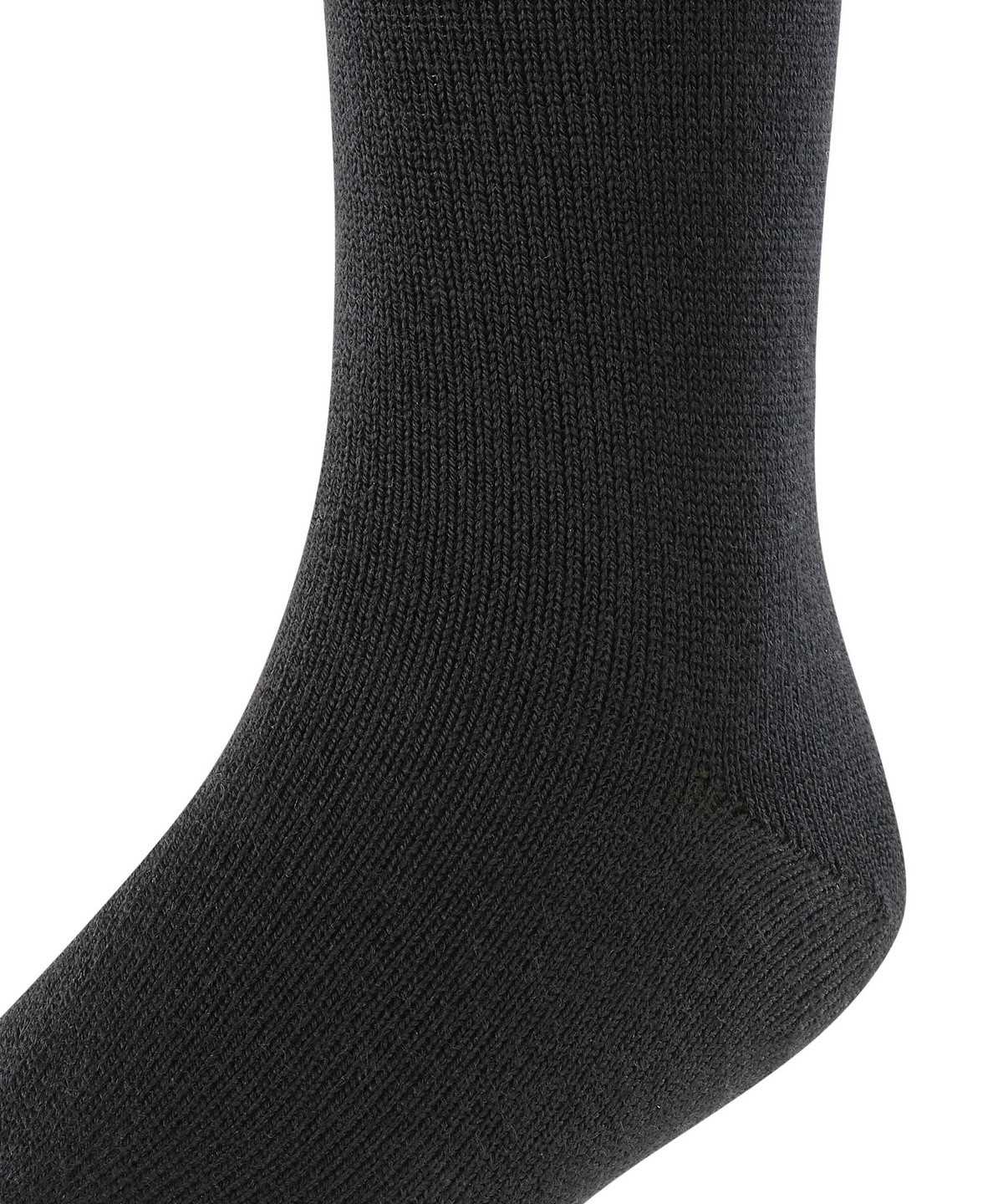 Falke Comfort Wool Knee-high Socks Sokken Kinderen Zwart | HBY-360981