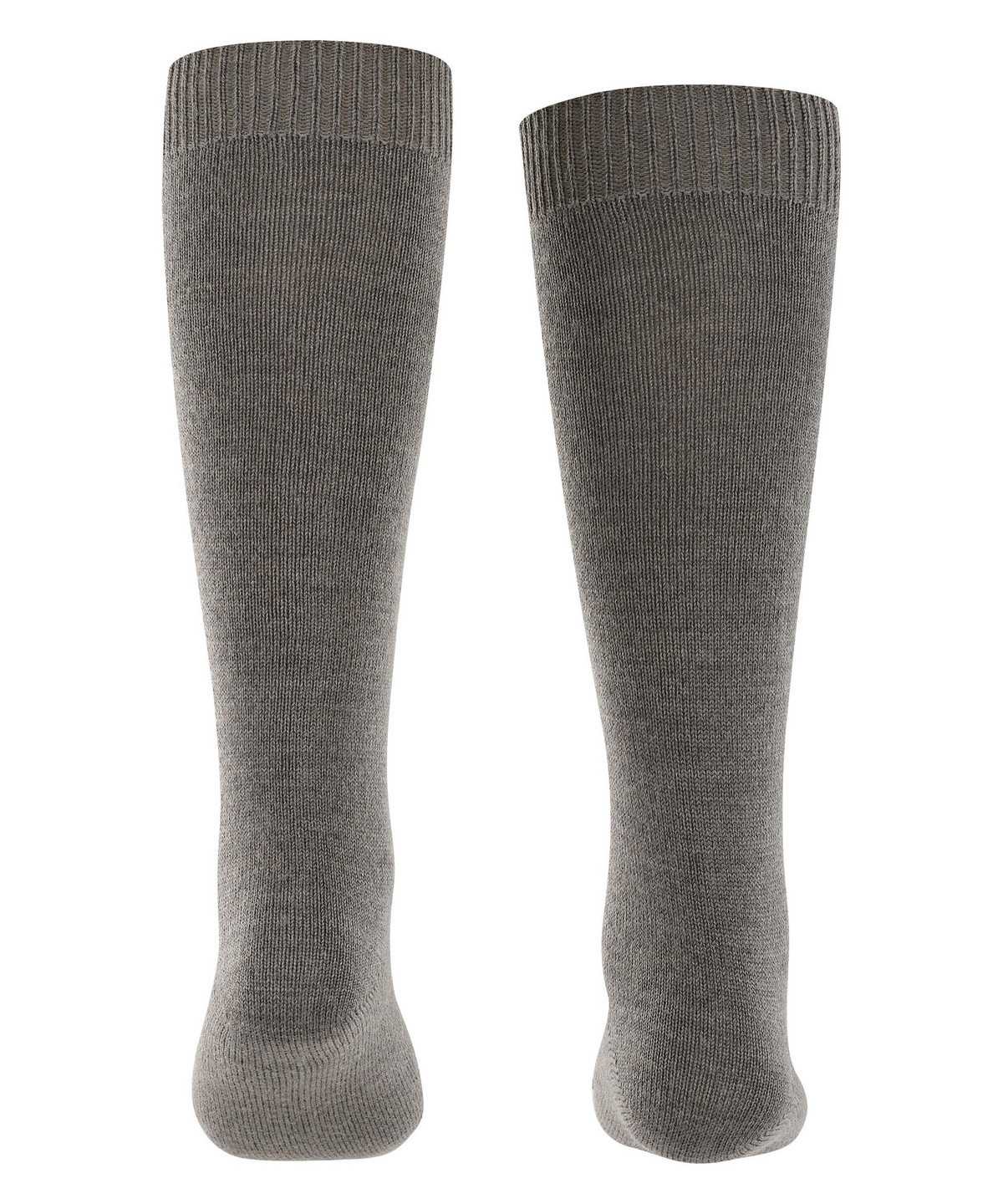 Falke Comfort Wool Knee-high Socks Sokken Kinderen Grijs | YGH-612908