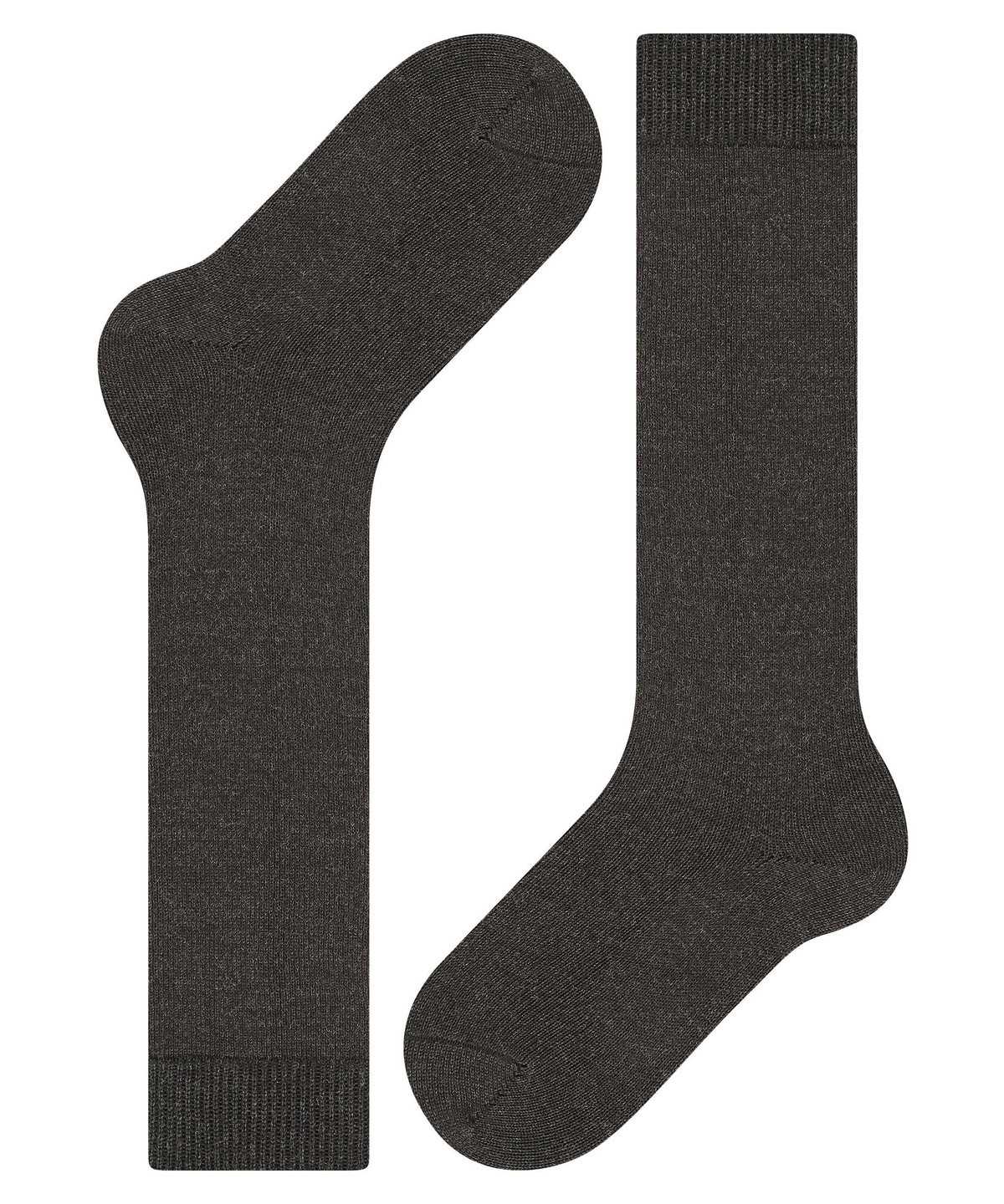 Falke Comfort Wool Knee-high Socks Sokken Kinderen Grijs | NDJ-470123