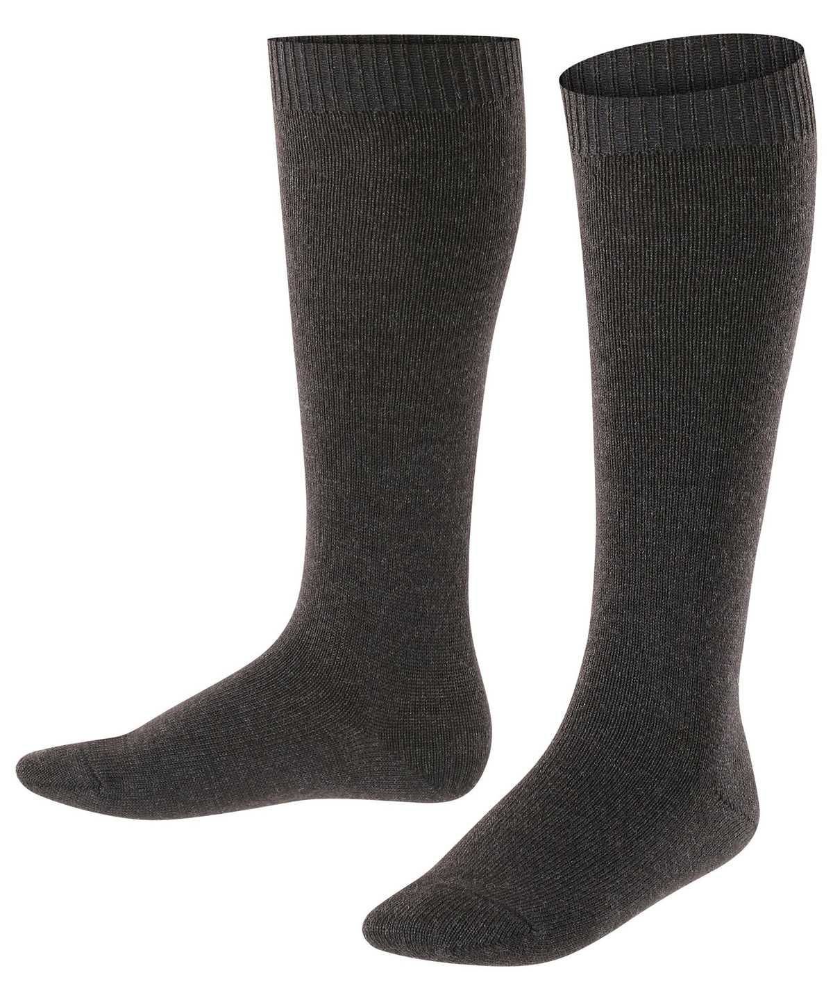 Falke Comfort Wool Knee-high Socks Sokken Kinderen Grijs | NDJ-470123