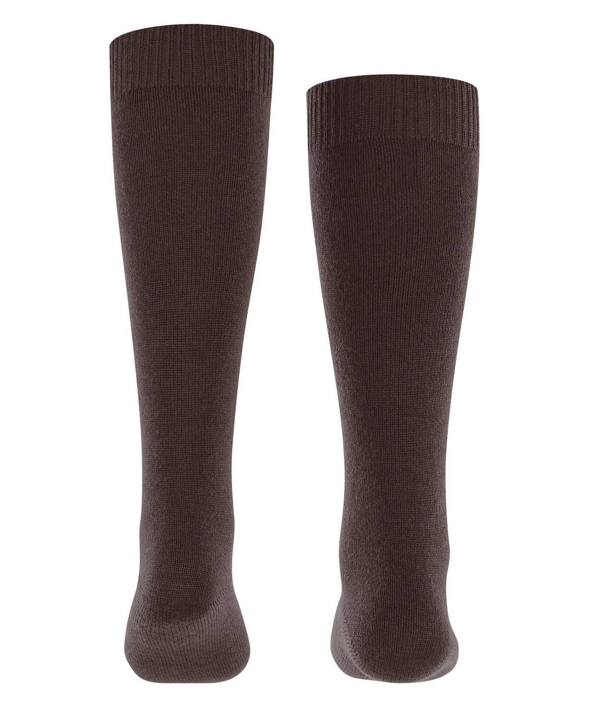 Falke Comfort Wool Knee-high Socks Sokken Kinderen Bruin | MUQ-072641