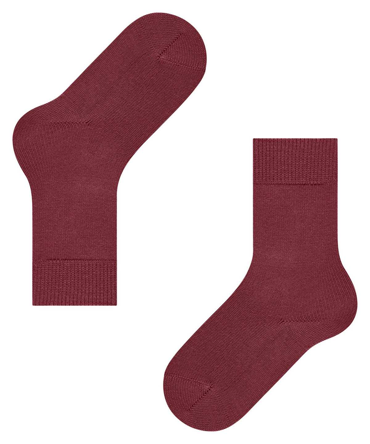 Falke Comfort Wool Socks Sokken Kinderen Rood | UHY-094826