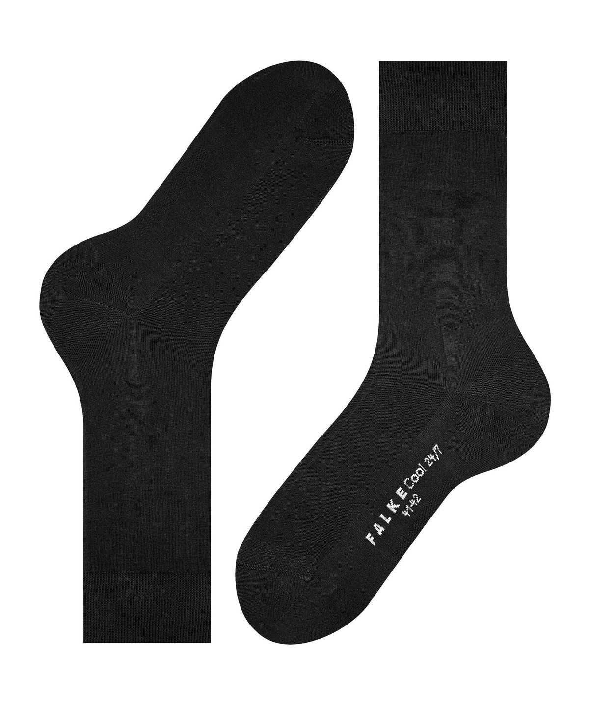 Falke Cool 24/7 Socks Sokken Heren Zwart | QCR-925784