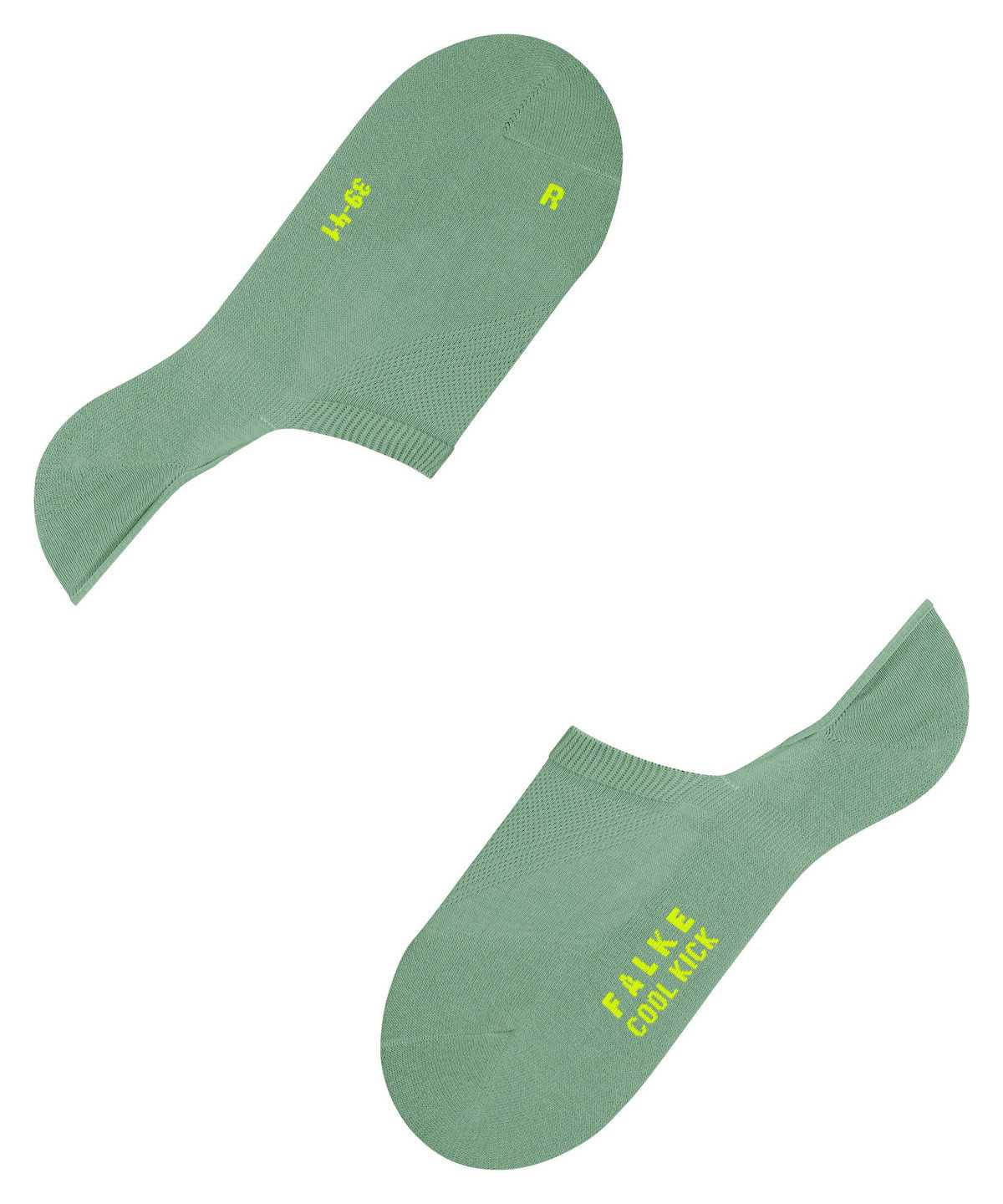 Falke Cool Kick Invisibles No Show Socks Heren Groen | WUY-790653