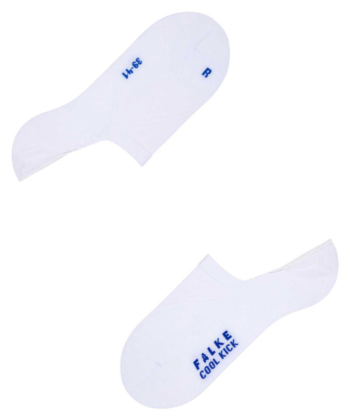 Falke Cool Kick Invisibles No Show Socks Heren Wit | TFE-421350