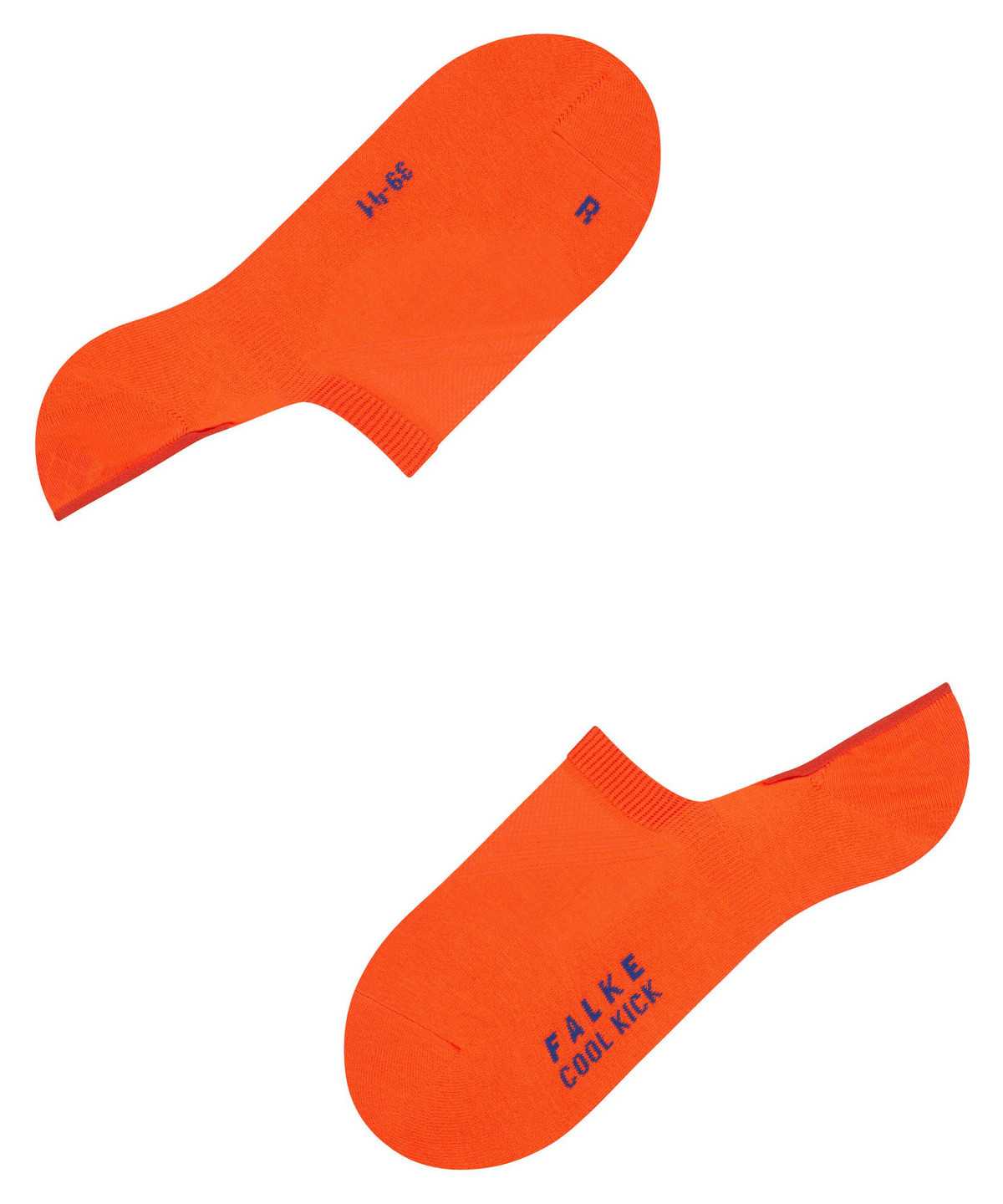 Falke Cool Kick Invisibles No Show Socks Heren Oranje | HSN-681543