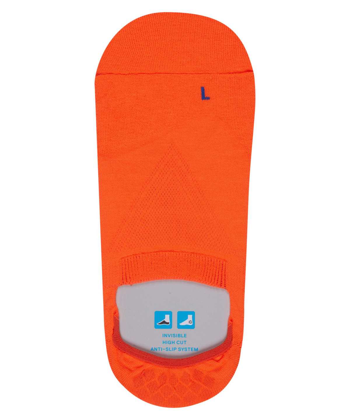 Falke Cool Kick Invisibles No Show Socks Heren Oranje | WTJ-570143