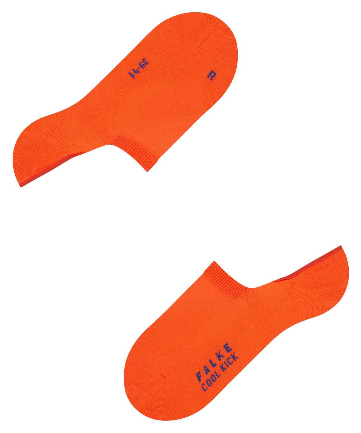 Falke Cool Kick Invisibles No Show Socks Heren Oranje | WTJ-570143